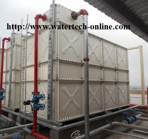 Bể lọc cưỡng bức, vật liệu FRP lắp gép. Bể lọc cưỡng bức, vật liệu FRP lắp gép.